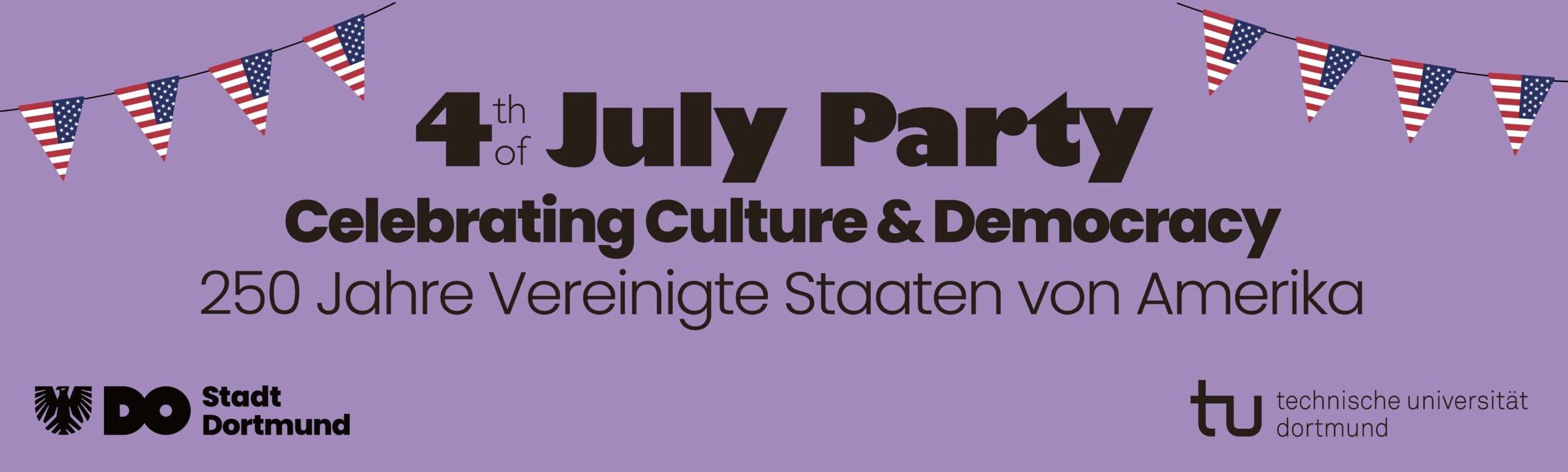 Banner 4th of July-Party