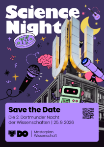 Science Night 2026 im neuen Design dank der Dortmunder Agentur TEN TEN TEAM